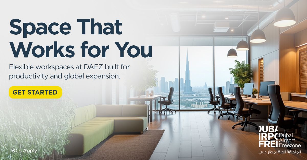 Dubai Airport Freezone - DAFZ ad
