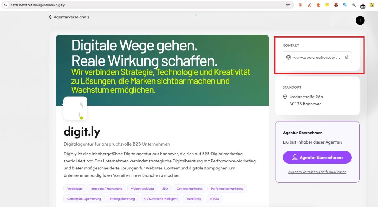 digit.ly GmbH ad