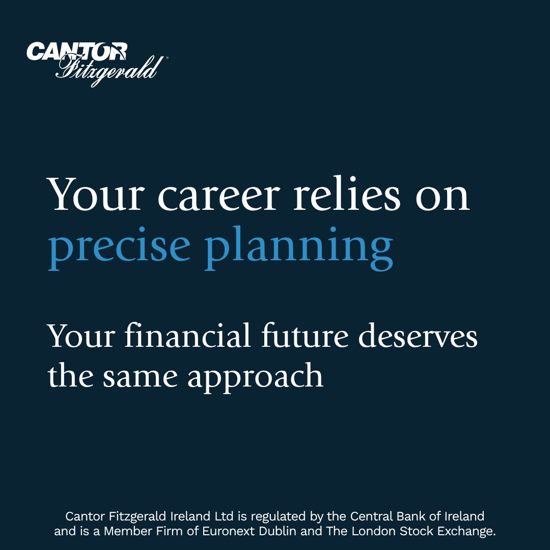 Cantor Fitzgerald Ireland ad