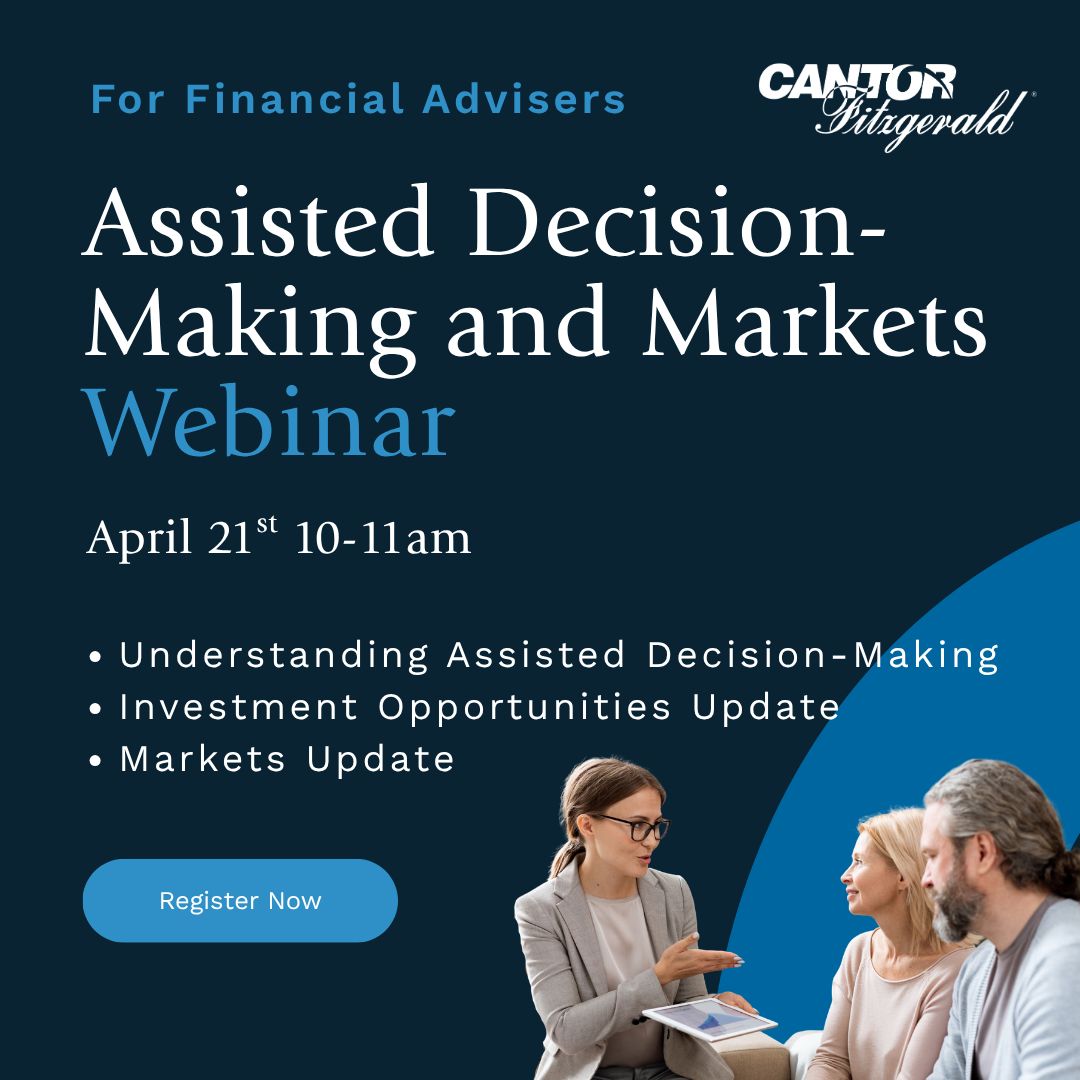 Cantor Fitzgerald Ireland ad