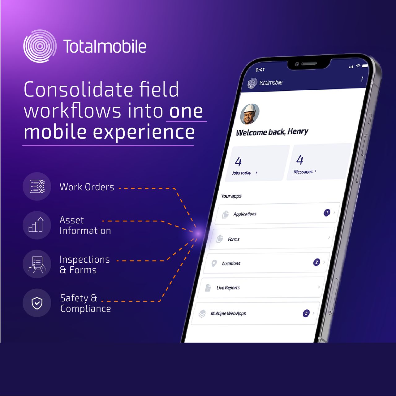 Totalmobile Ltd ad