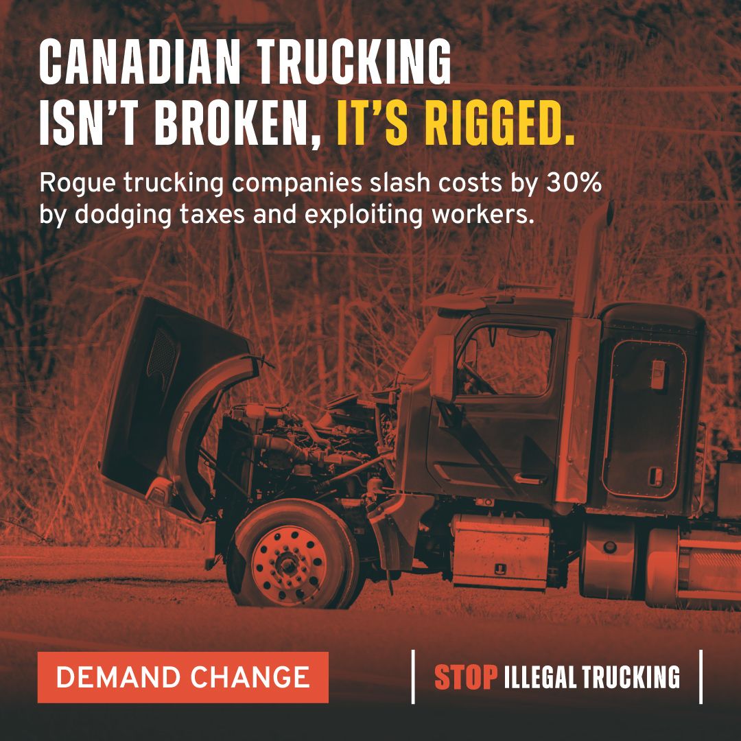 Canadian Trucking Alliance ad