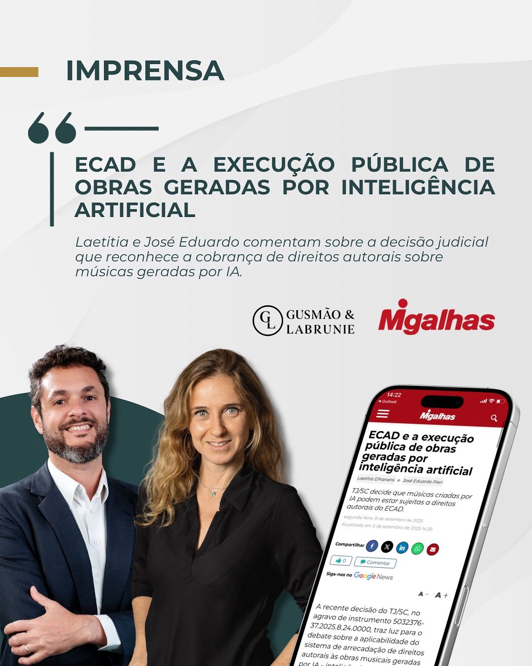 Gusmão & Labrunie ad
