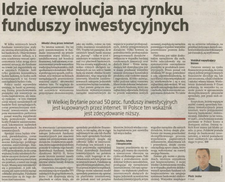F-Trust iWealth ad