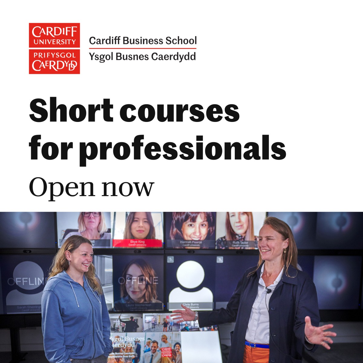 Cardiff Business School | Ysgol Busnes Caerdydd ad
