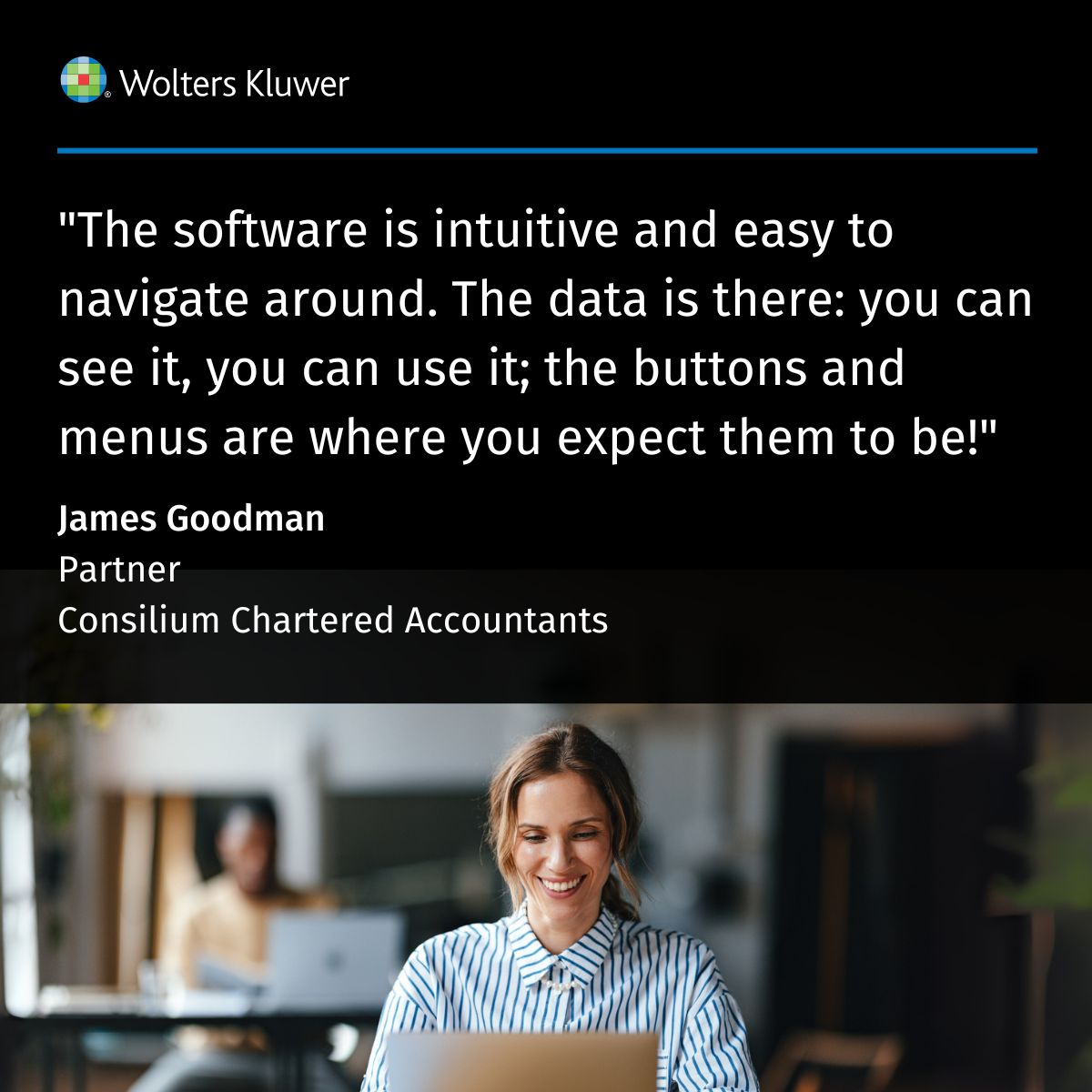 Wolters Kluwer UK ad