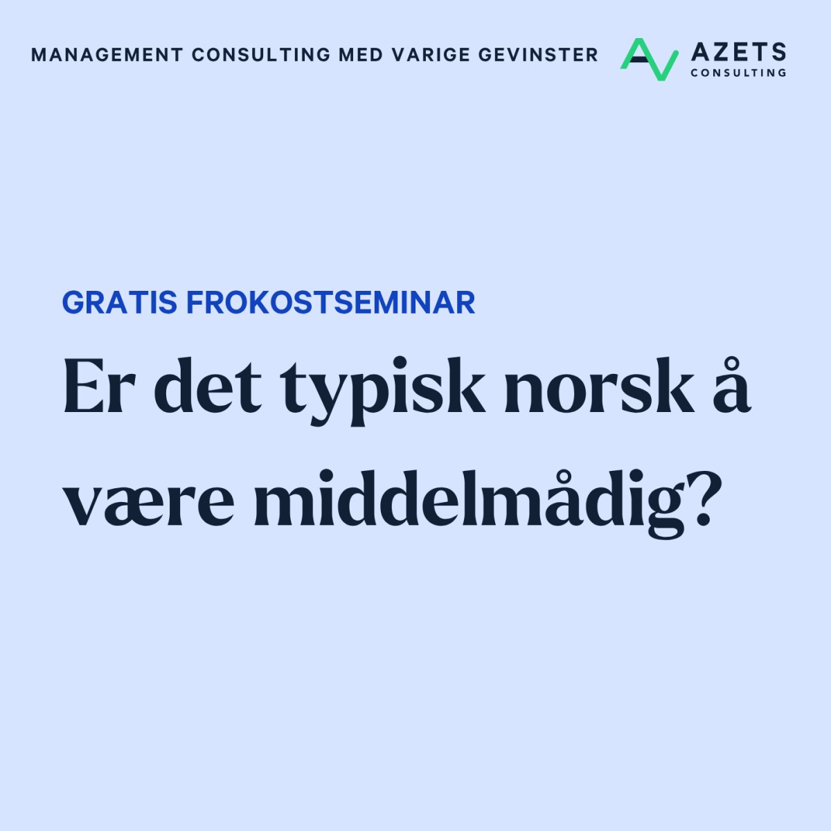 Azets Consulting ad