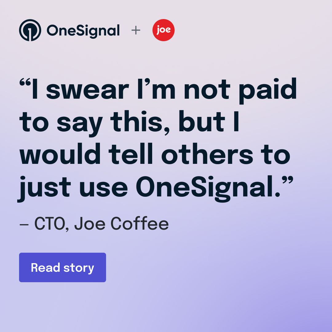 OneSignal ad