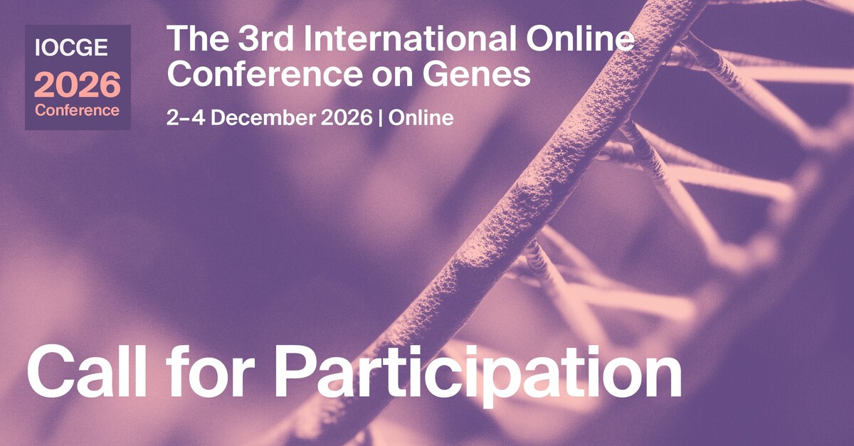 Genes MDPI ad