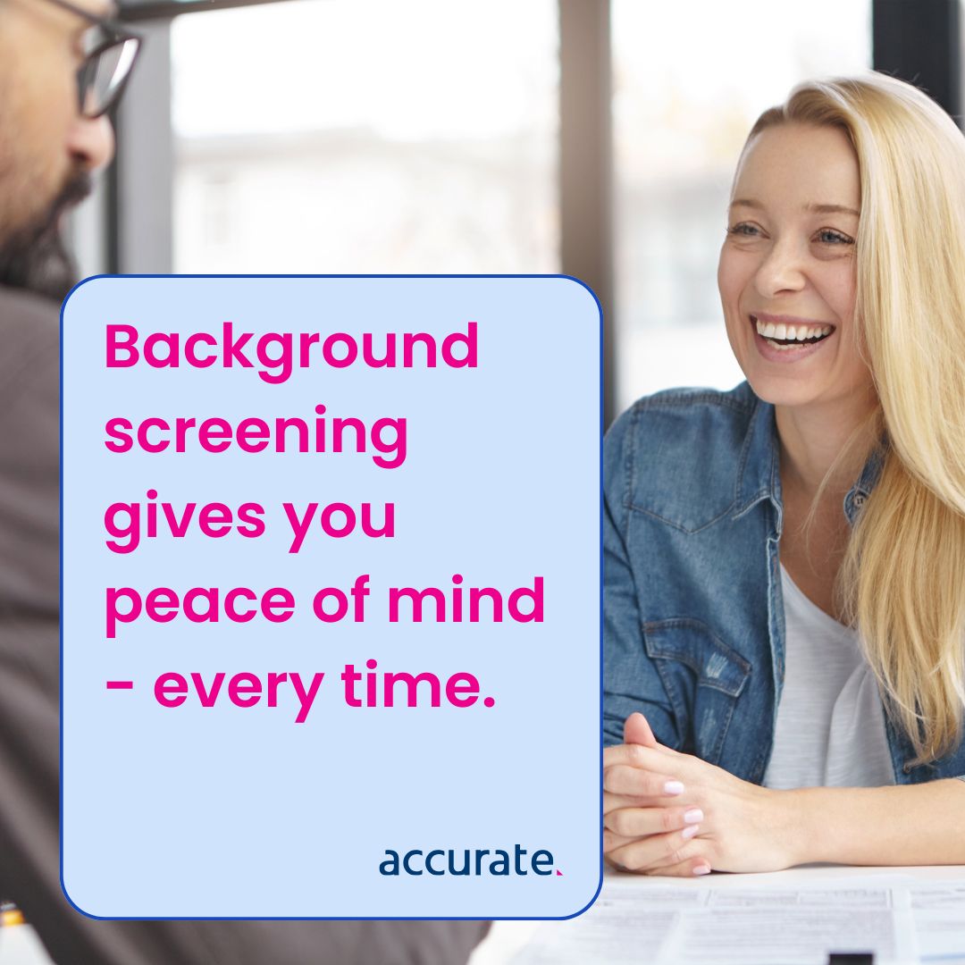 Accurate Background (UK) ad