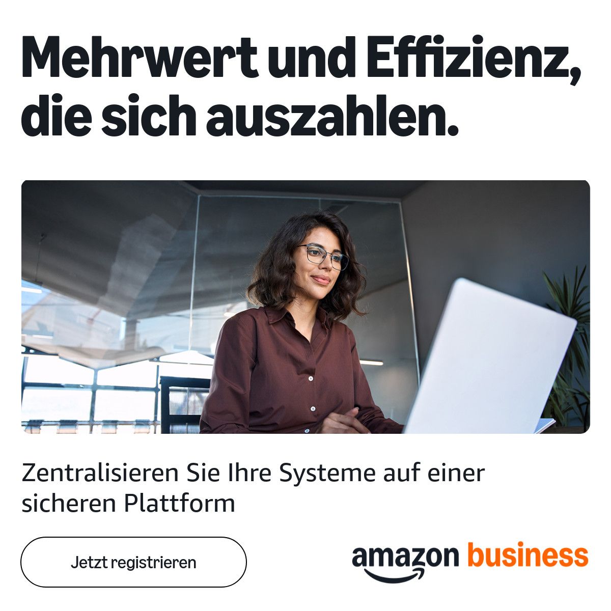 Amazon Business ad