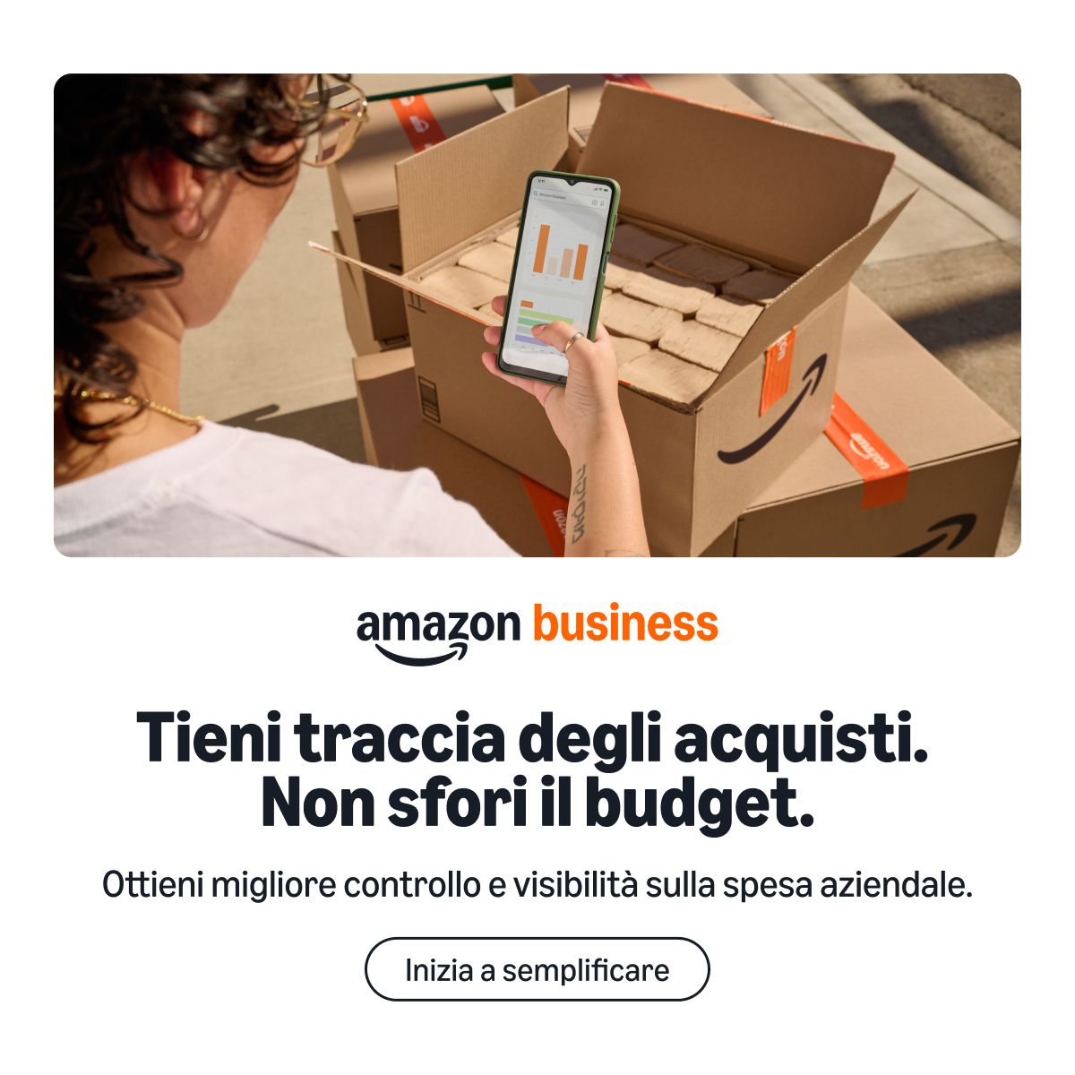 Amazon Business ad