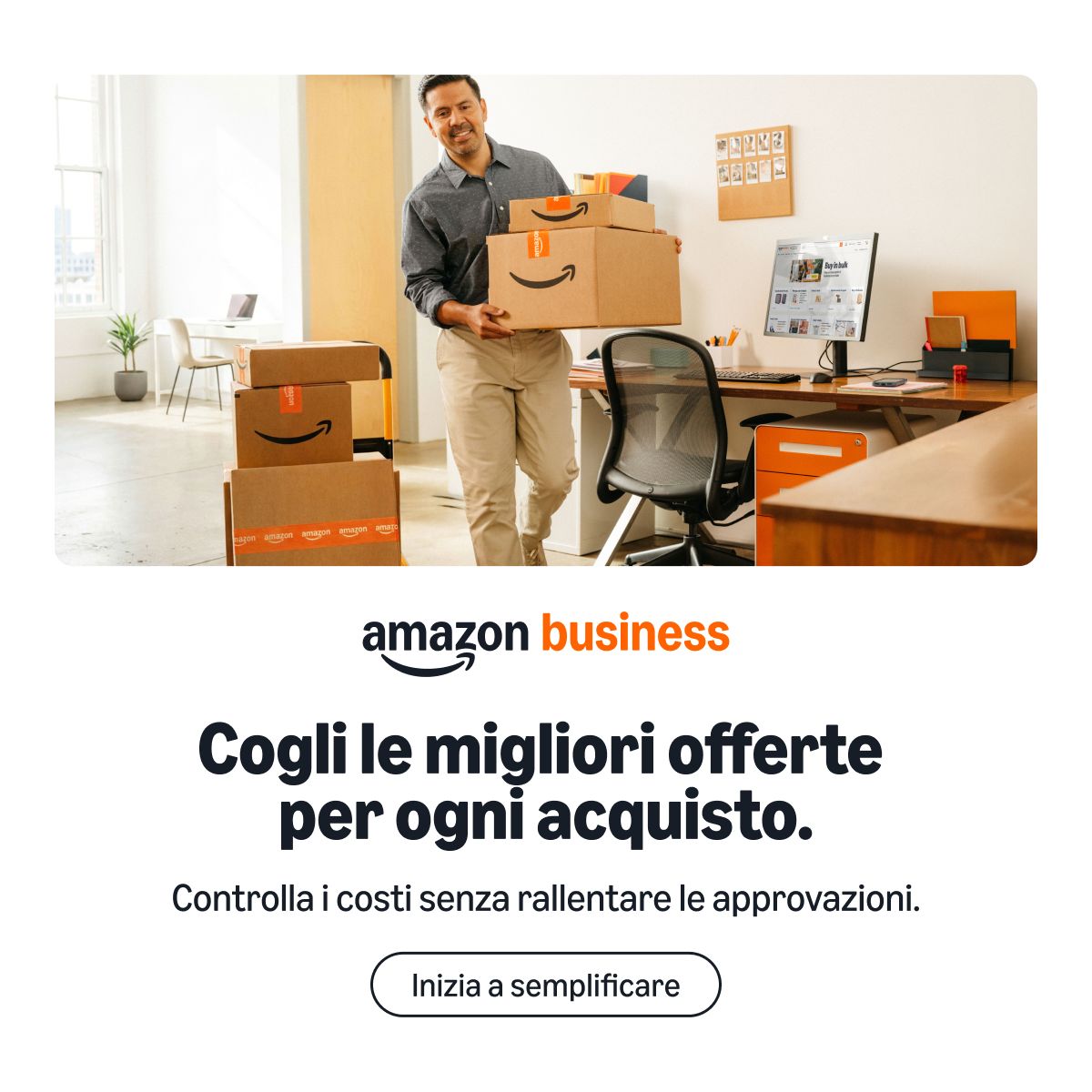 Amazon Business ad