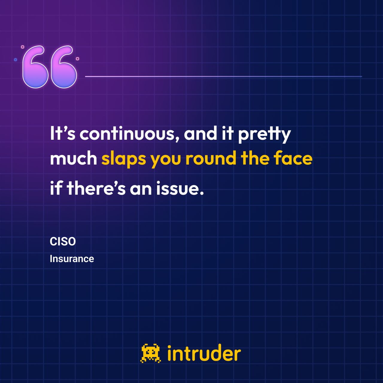 Intruder ad
