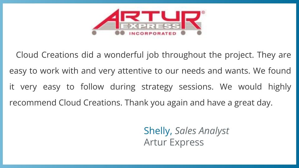Cloud Creations, Inc. ad