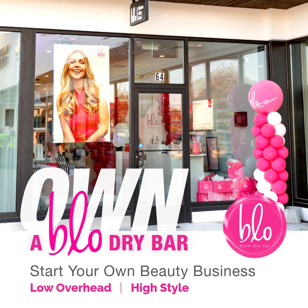 Blo Blow Dry Bar ad