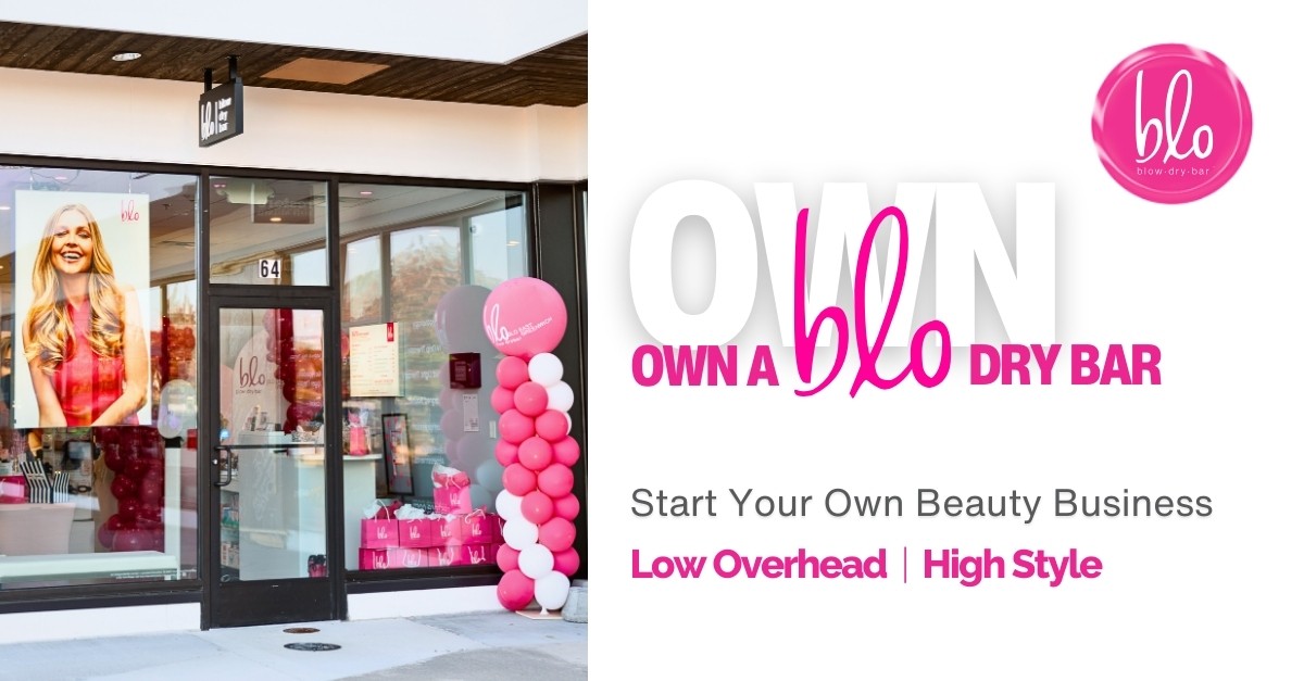 Blo Blow Dry Bar ad