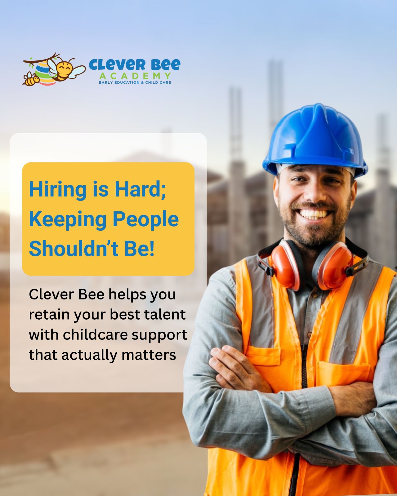 Clever Bee Academy ad