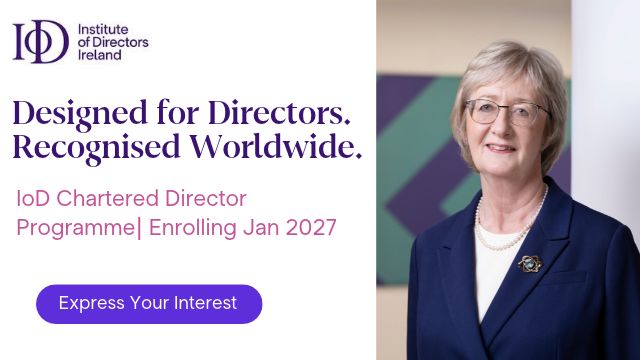 Institute of Directors Ireland ad