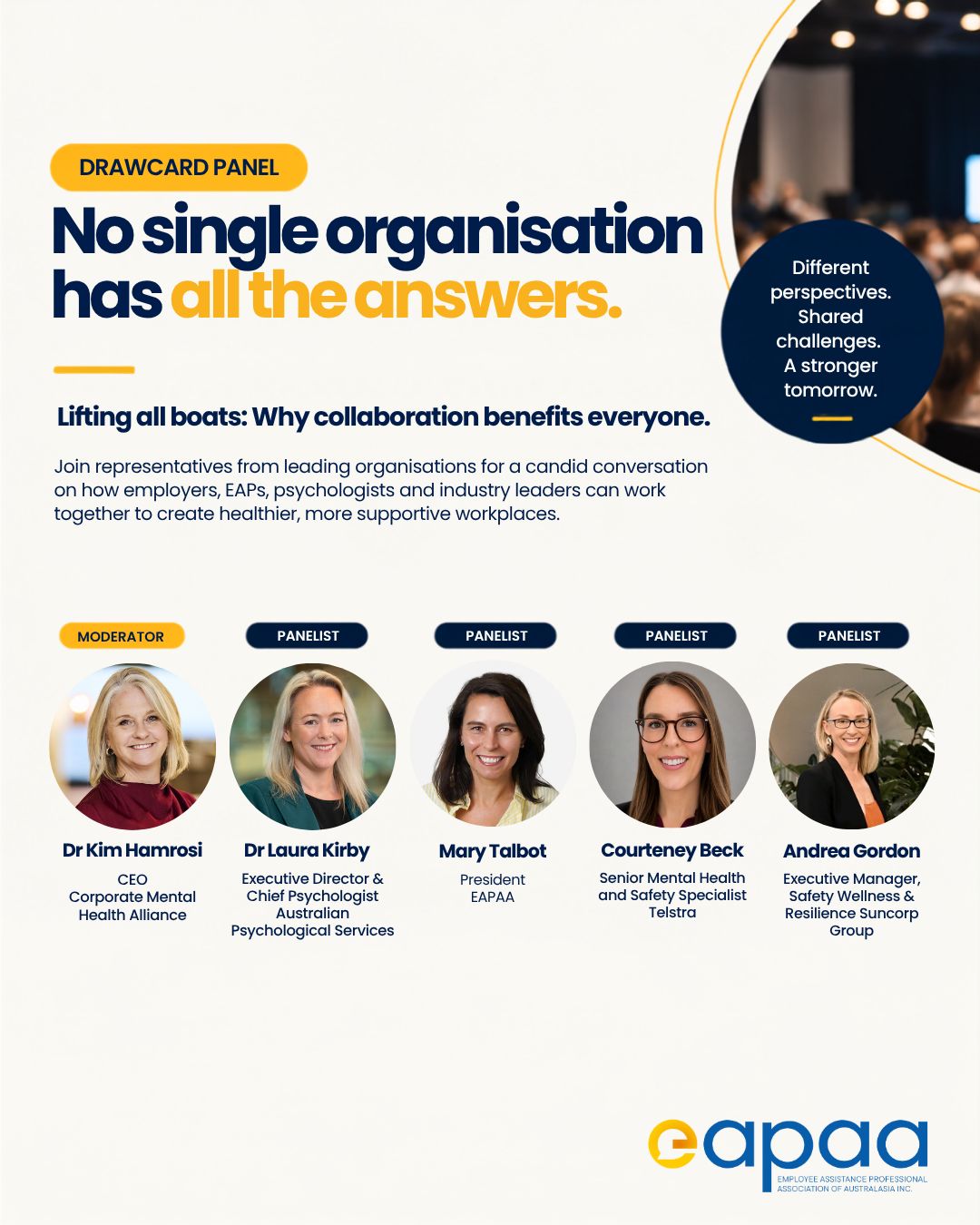 Employee Assistance Professional Association of Australasia (EAPAA) ad