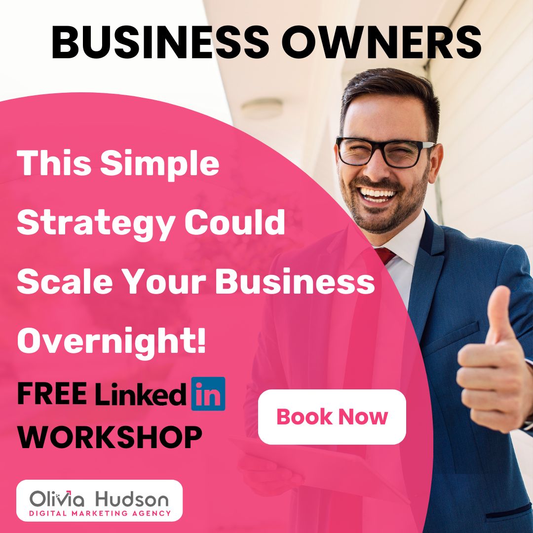 Olivia Hudson - LinkedIn Ads ad