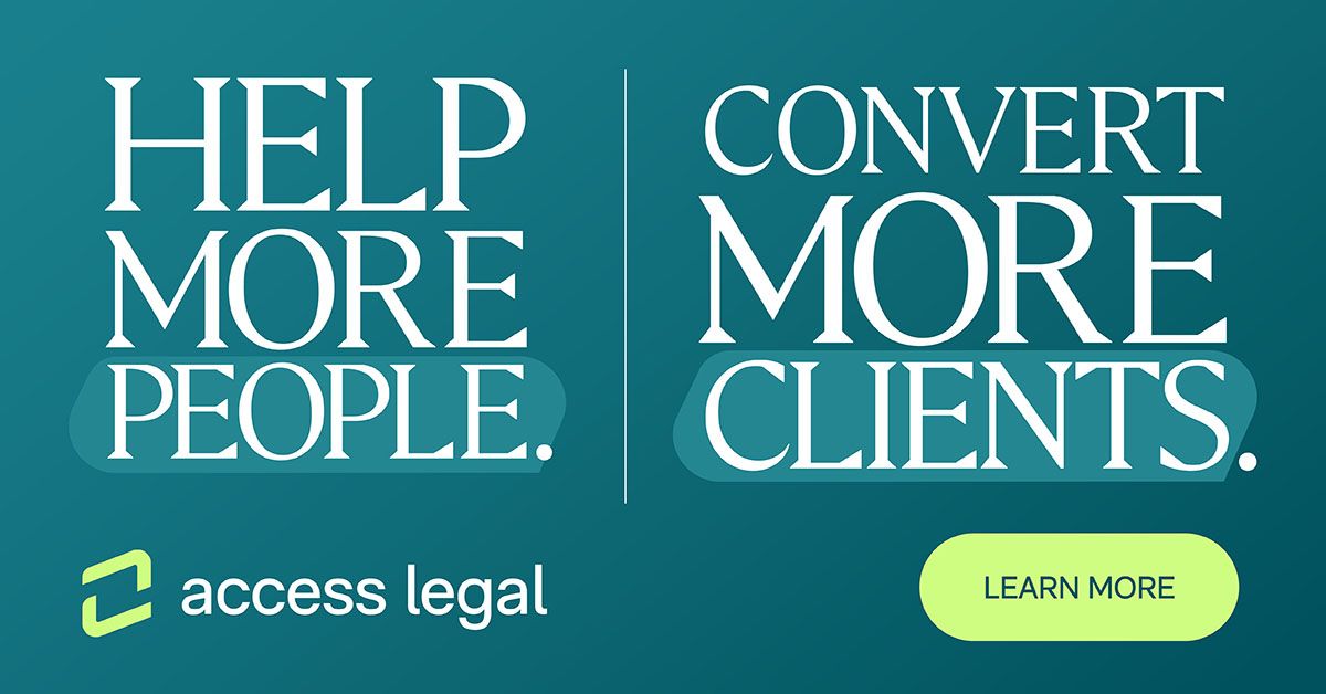 Access Legal ad