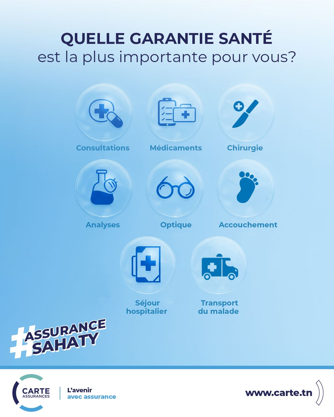 CARTE ASSURANCES ad