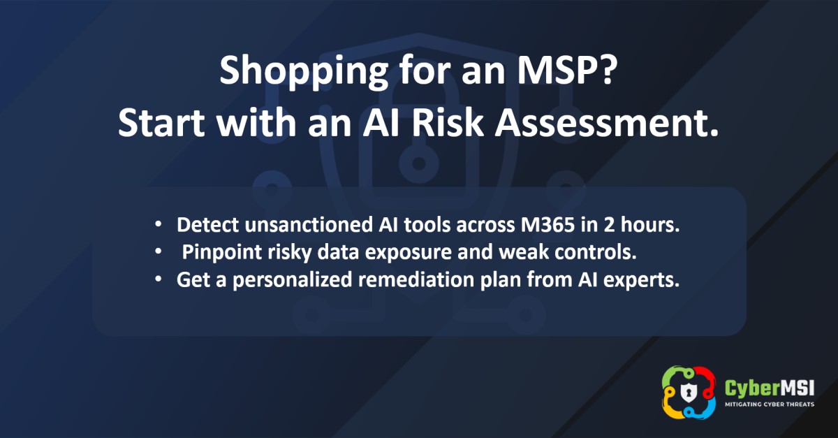Cyber Managed Services Inc. (CyberMSI) ad