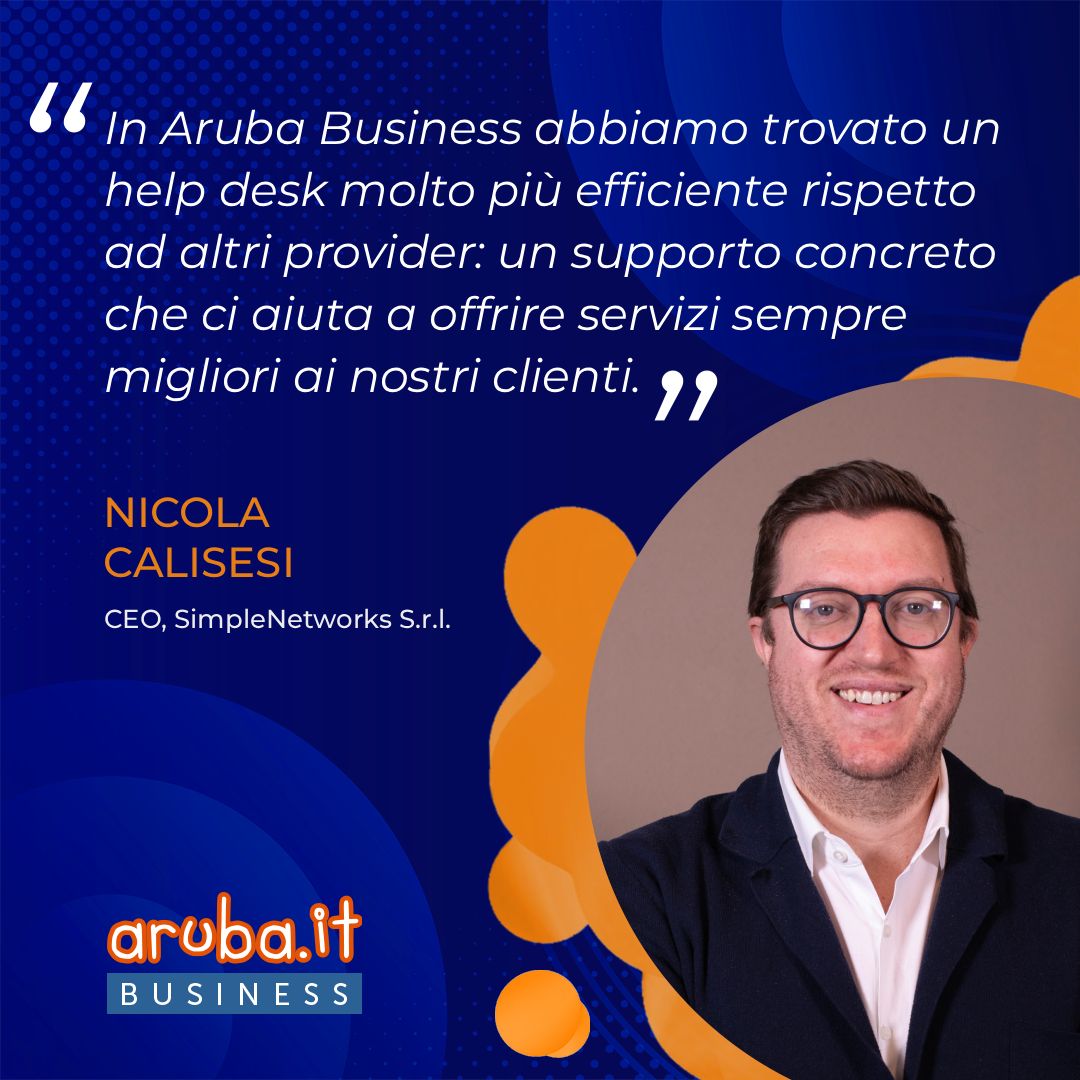 Aruba Business ad