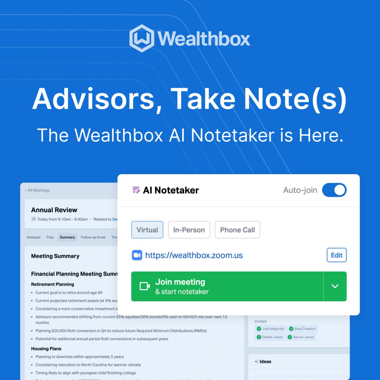 Wealthbox ad