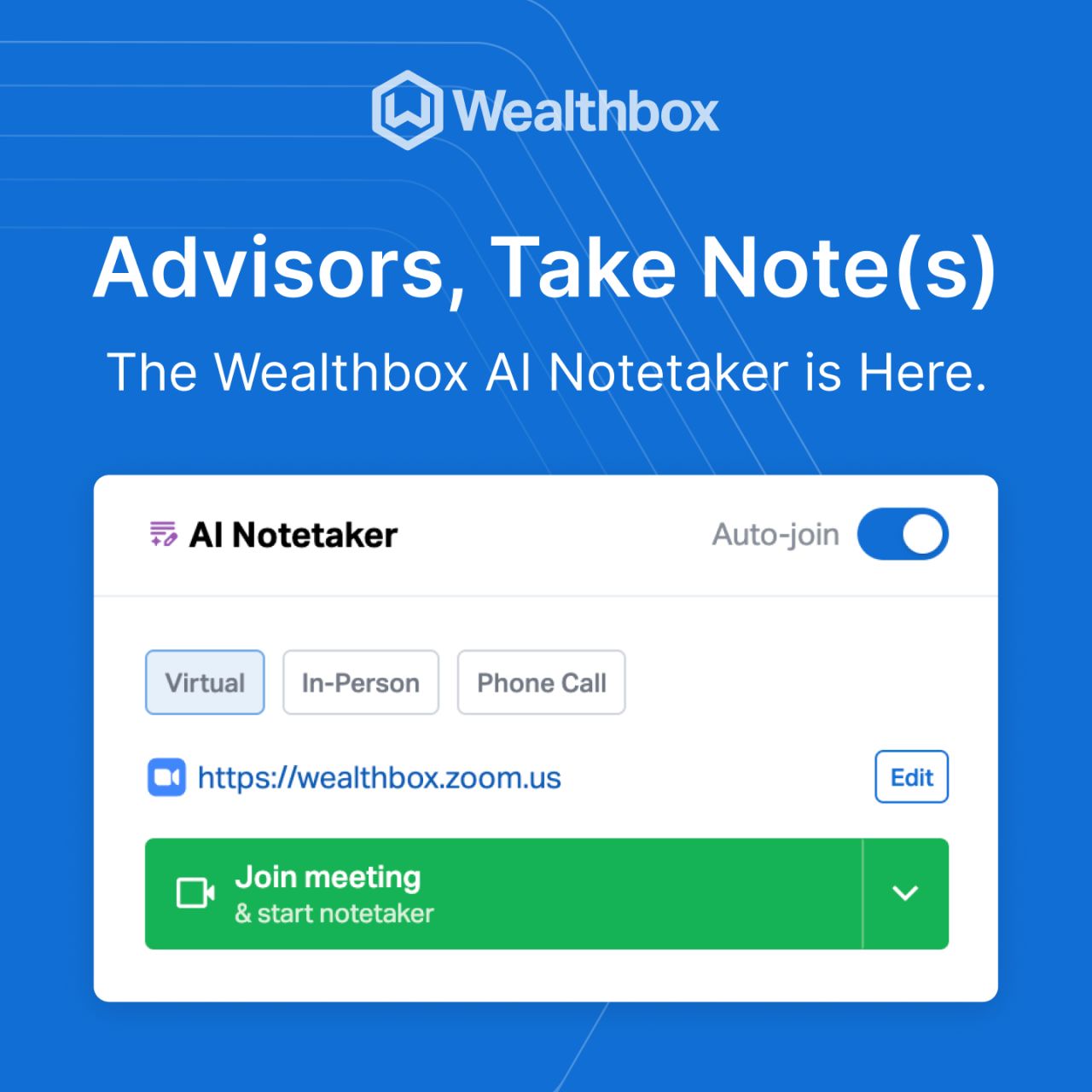 Wealthbox ad