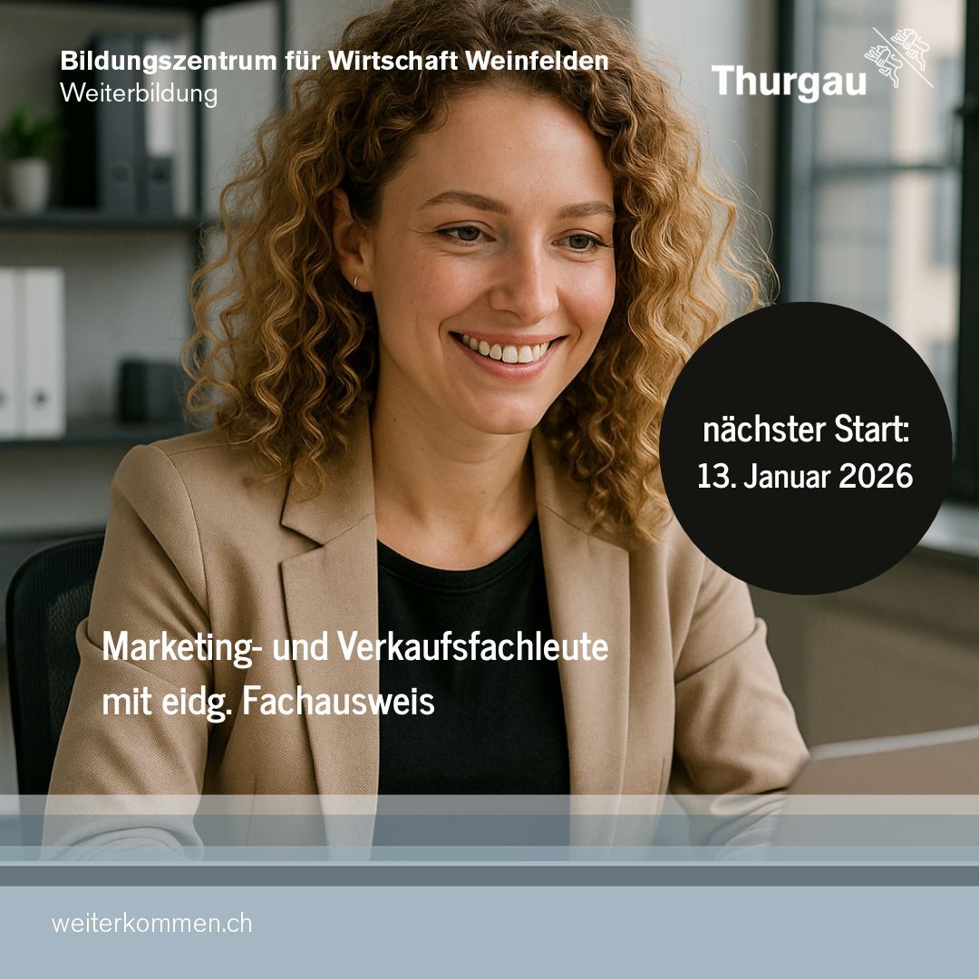 BZWW Bildungszentrum für Wirtschaft Weinfelden, Weiterbildung ad