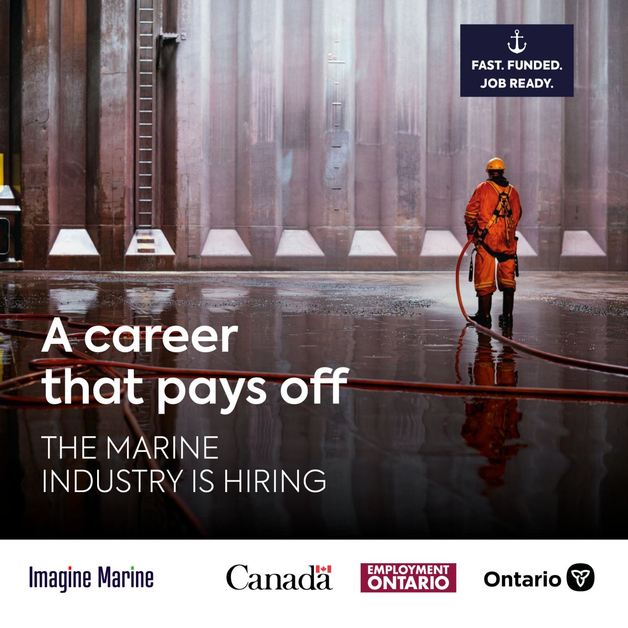 Canadian Marine Careers Foundation ad