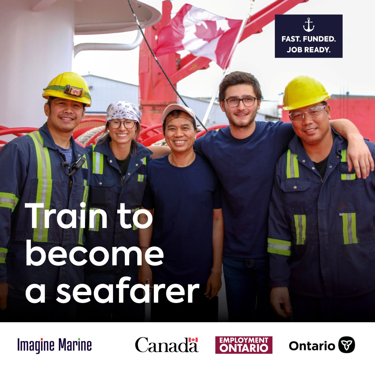 Canadian Marine Careers Foundation ad