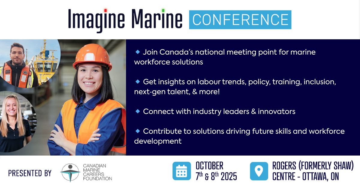 Canadian Marine Careers Foundation ad