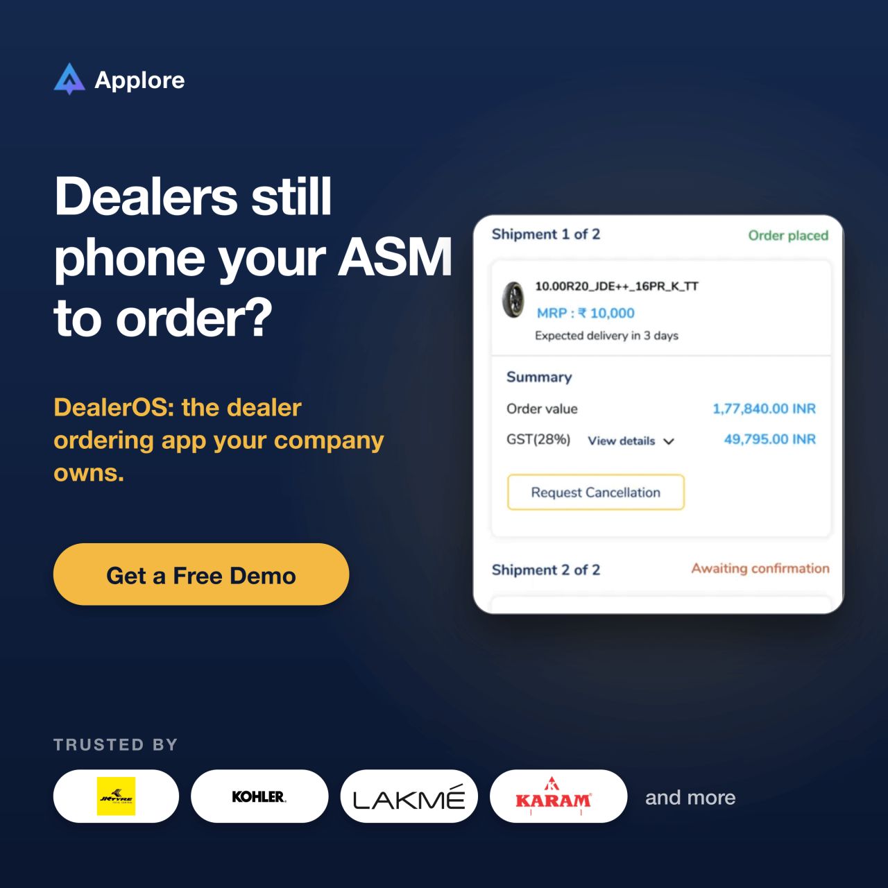 Applore Technologies ad