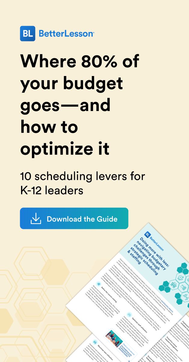 BetterLesson Learning ad