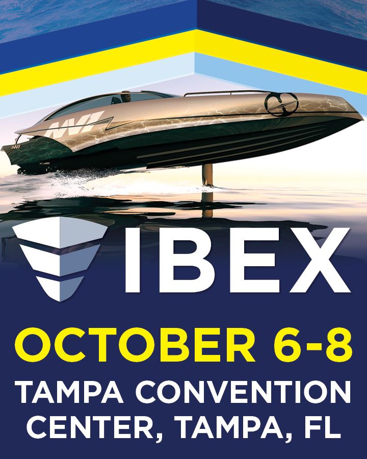 IBEX, International BoatBuilders' Exhibition & Conference ad