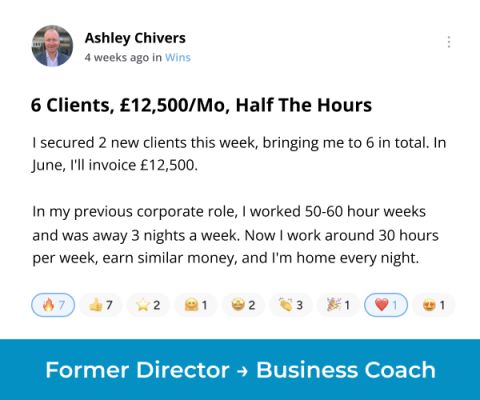 Business Coach Academy ad