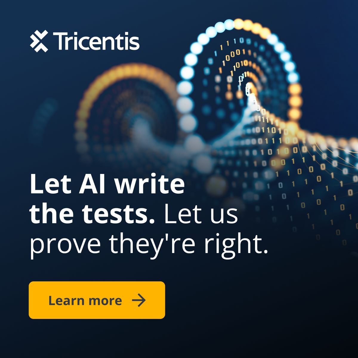 Tricentis ad
