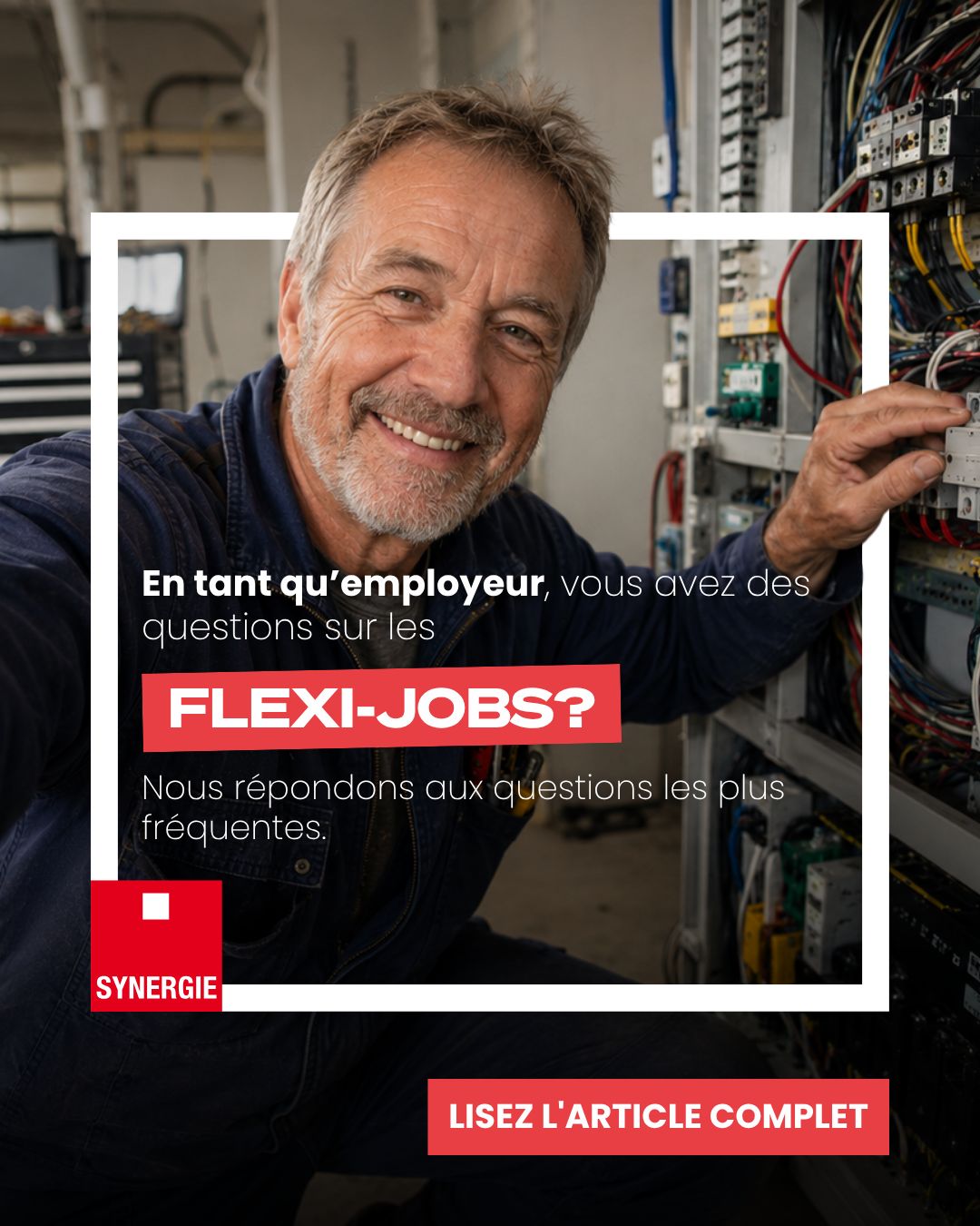 Synergie Belgium ad