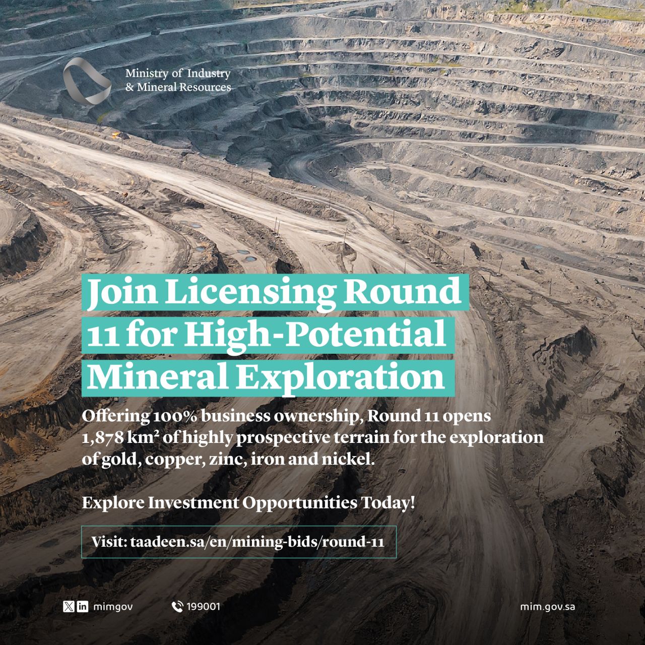 Ministry of Industry and Mineral Resources ad