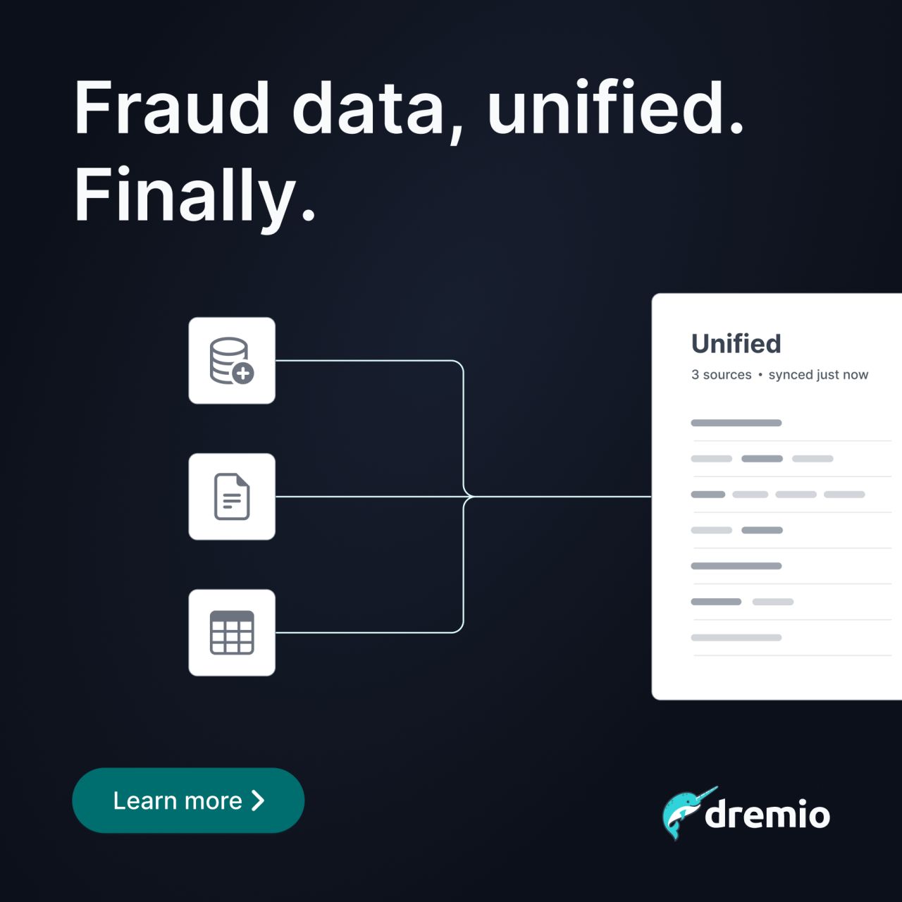 Dremio ad