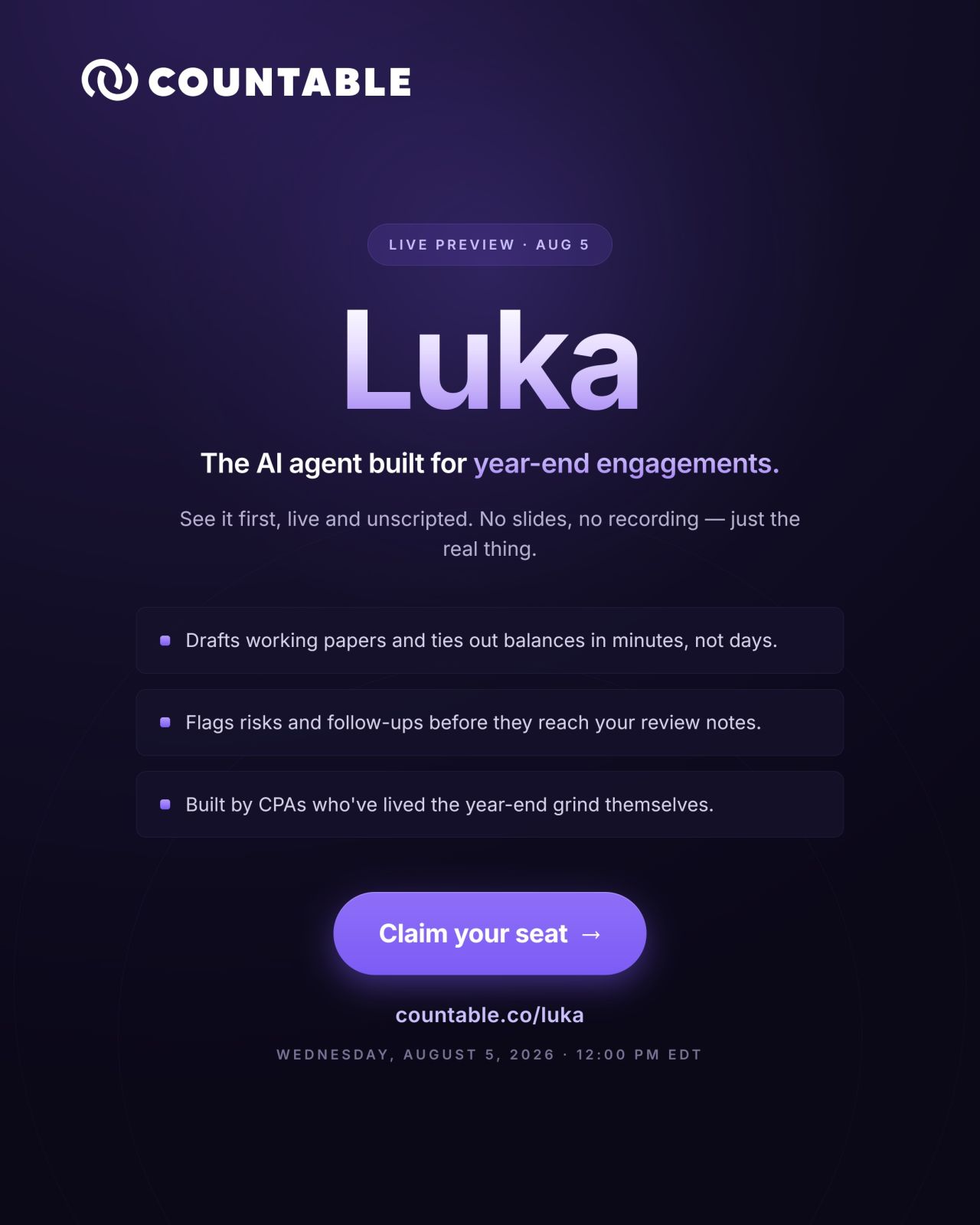 Countable.co ad