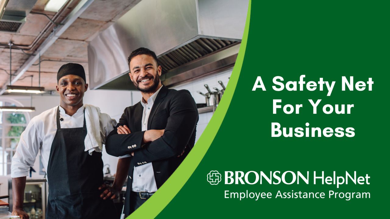 Bronson HelpNet - Employee Assistance Program ad