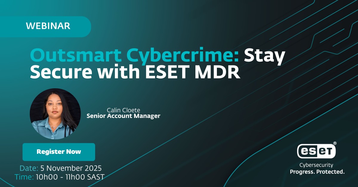 ESET Southern Africa ad