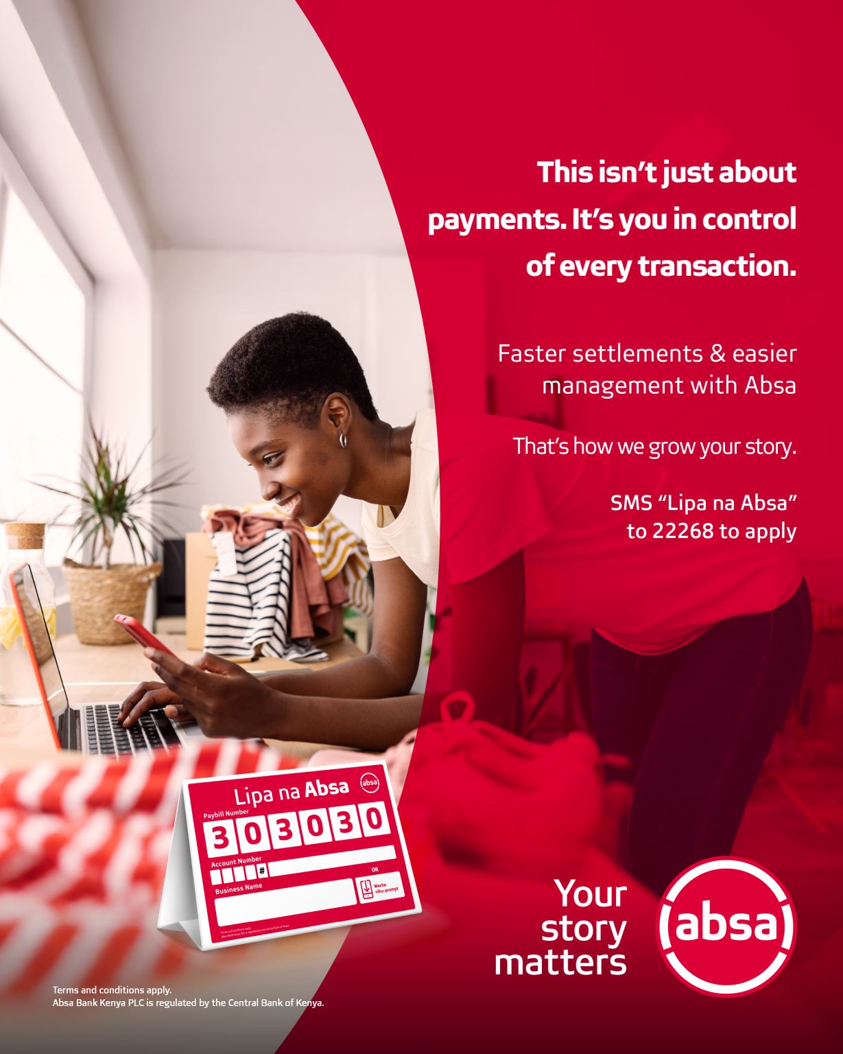 Absa Bank Kenya ad