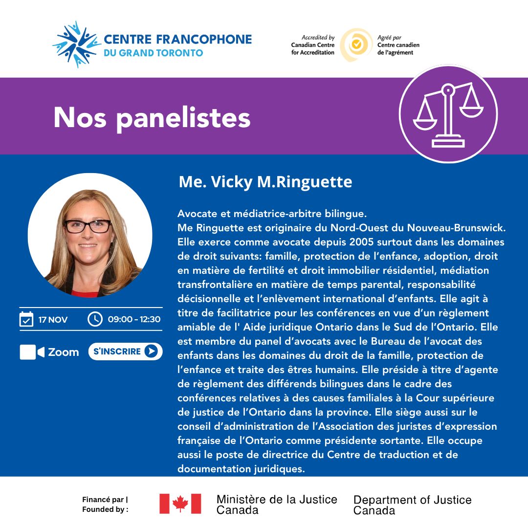 CENTRE FRANCOPHONE DU GRAND TORONTO ad