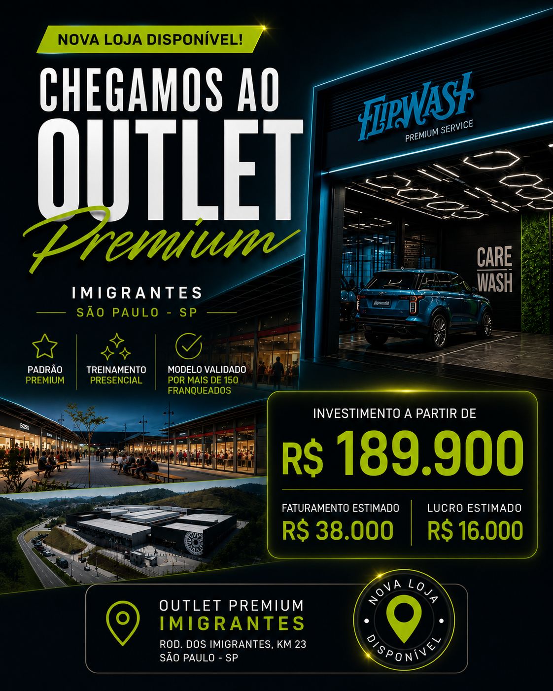 FlipWash Brasil ad
