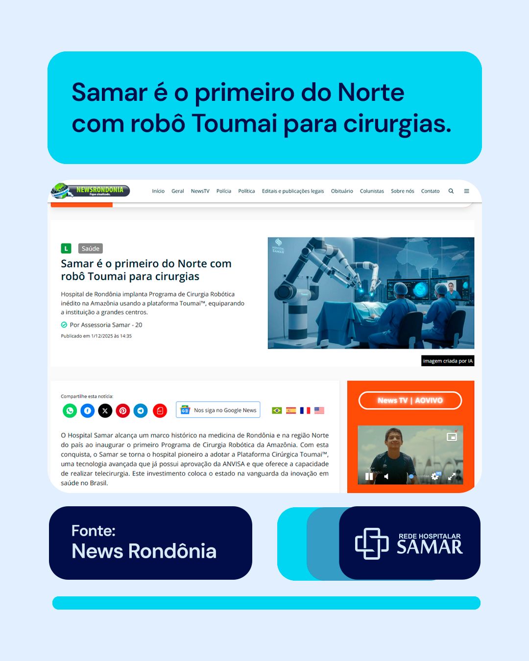 Rede Hospitalar Samar ad